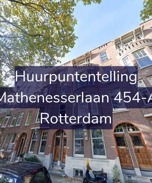 Foto gevel Huurpuntentelling voor Mathenesserlaan 454-A, Rotterdam