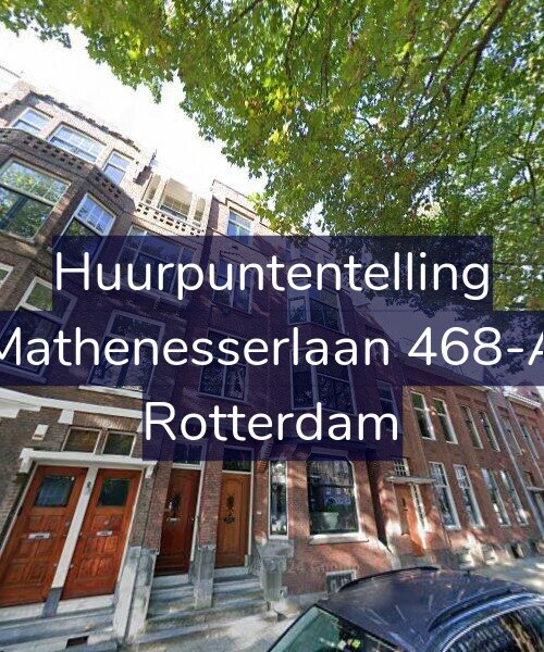 Foto gevel Huurpuntentelling voor Mathenesserlaan 468-A, Rotterdam