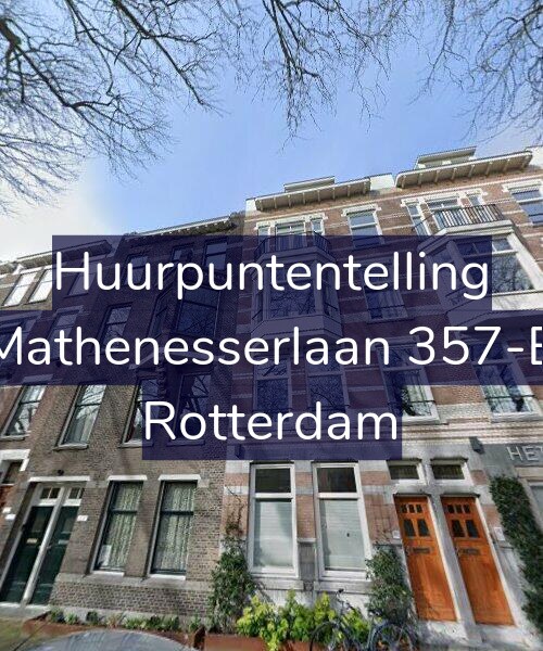 Foto gevel Huurpuntentelling voor Mathenesserlaan 357-B, Rotterdam