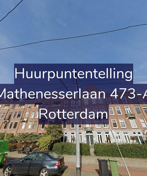 Foto gevel Huurpuntentelling voor Mathenesserlaan 473-A, Rotterdam