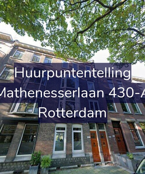 Foto gevel Huurpuntentelling voor Mathenesserlaan 430-A, Rotterdam