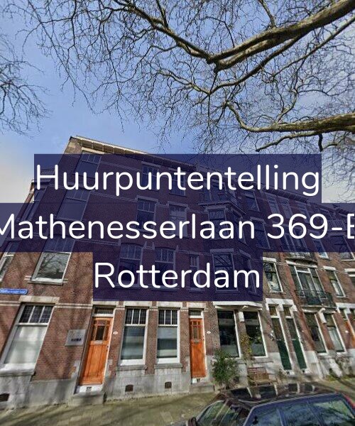 Foto gevel Huurpuntentelling voor Mathenesserlaan 369-B, Rotterdam