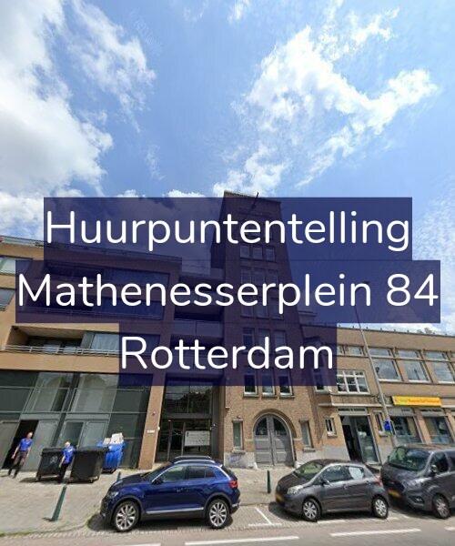 Foto gevel Huurpuntentelling voor Mathenesserplein 84, Rotterdam