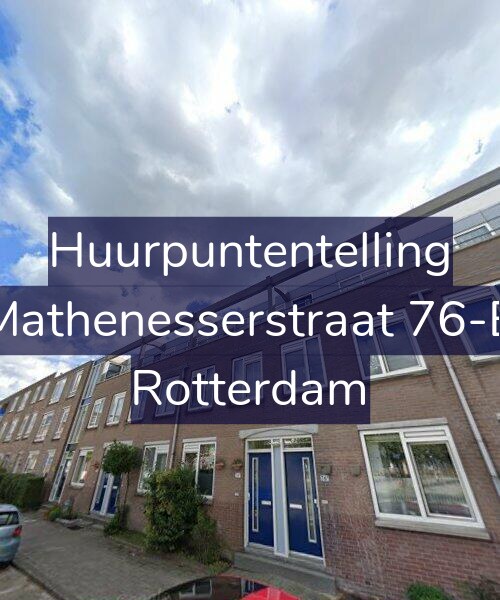 Foto gevel Huurpuntentelling voor Mathenesserstraat 76-B, Rotterdam