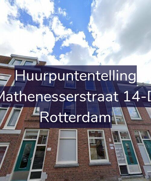 Foto gevel Huurpuntentelling voor Mathenesserstraat 14-D, Rotterdam