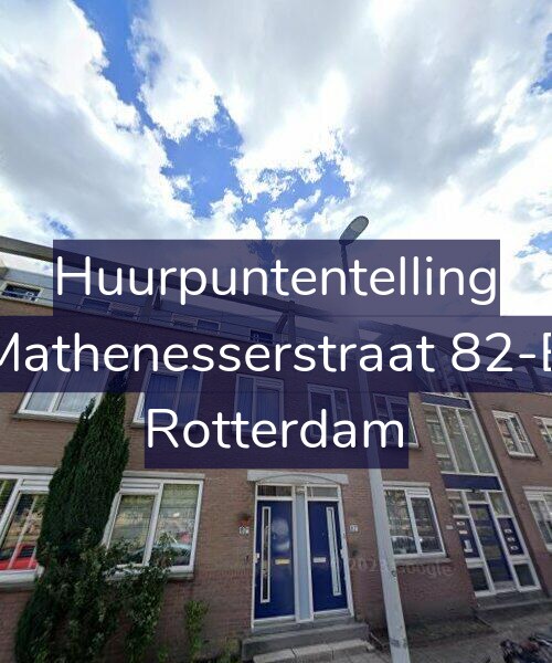 Foto gevel Huurpuntentelling voor Mathenesserstraat 82-B, Rotterdam