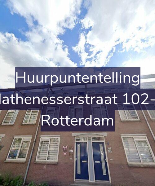 Foto gevel Huurpuntentelling voor Mathenesserstraat 102-B, Rotterdam
