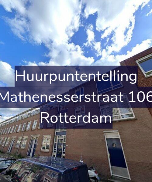 Foto gevel Huurpuntentelling voor Mathenesserstraat 106, Rotterdam