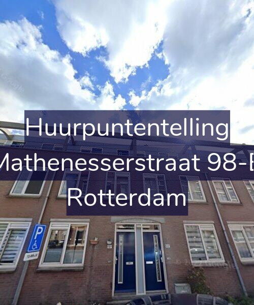 Foto gevel Huurpuntentelling voor Mathenesserstraat 98-B, Rotterdam