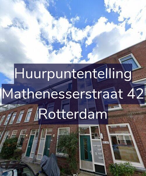 Foto gevel Huurpuntentelling voor Mathenesserstraat 42, Rotterdam