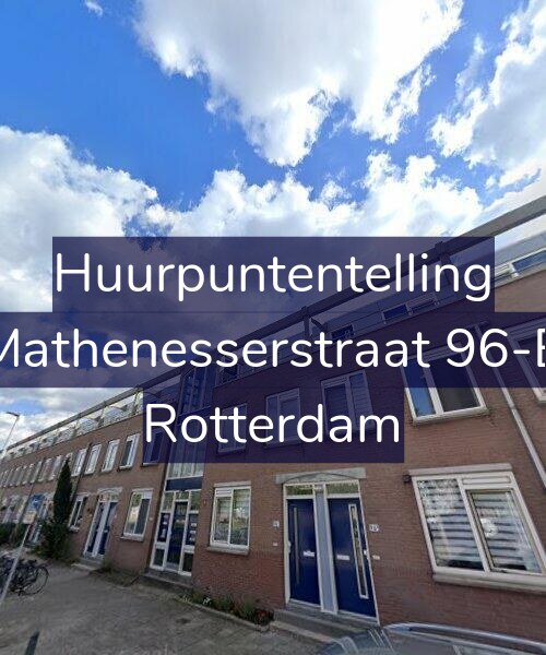 Foto gevel Huurpuntentelling voor Mathenesserstraat 96-B, Rotterdam