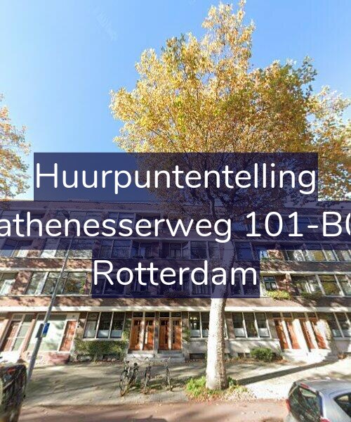 Foto gevel Huurpuntentelling voor Mathenesserweg 101-B02, Rotterdam