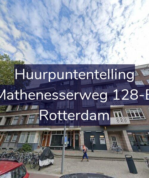 Foto gevel Huurpuntentelling voor Mathenesserweg 128-B, Rotterdam