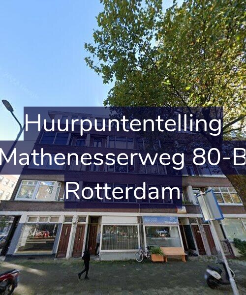 Foto gevel Huurpuntentelling voor Mathenesserweg 80-B, Rotterdam