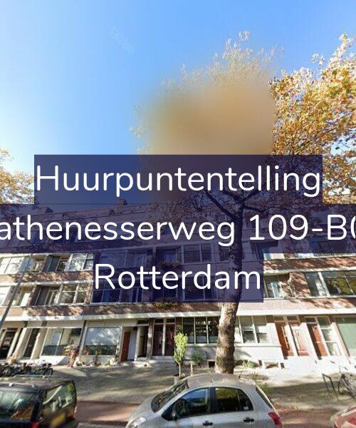 Foto gevel Huurpuntentelling voor Mathenesserweg 109-B02, Rotterdam