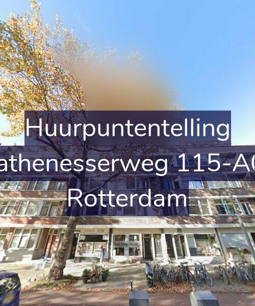 Foto gevel Huurpuntentelling voor Mathenesserweg 115-A02, Rotterdam