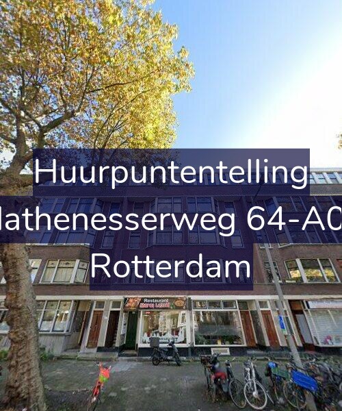 Foto gevel Huurpuntentelling voor Mathenesserweg 64-A02, Rotterdam