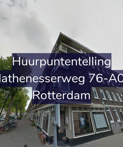 Foto gevel Huurpuntentelling voor Mathenesserweg 76-A03, Rotterdam