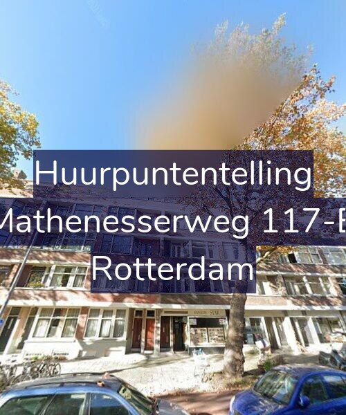 Foto gevel Huurpuntentelling voor Mathenesserweg 117-B, Rotterdam