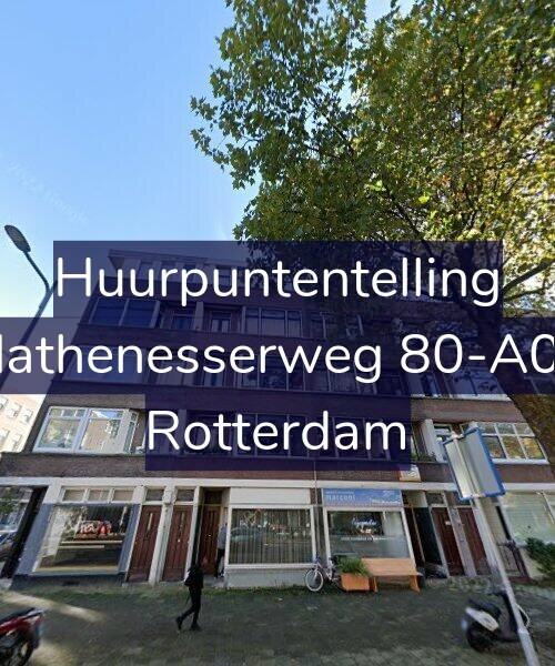 Foto gevel Huurpuntentelling voor Mathenesserweg 80-A03, Rotterdam