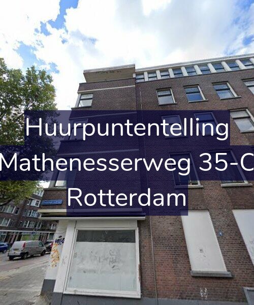 Foto gevel Huurpuntentelling voor Mathenesserweg 35-C, Rotterdam
