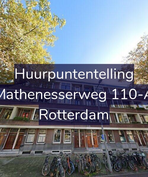 Foto gevel Huurpuntentelling voor Mathenesserweg 110-A, Rotterdam