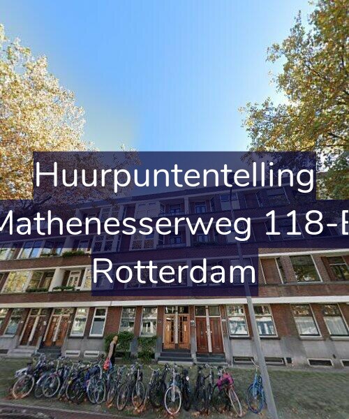 Foto gevel Huurpuntentelling voor Mathenesserweg 118-B, Rotterdam