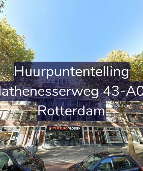 Foto gevel Huurpuntentelling voor Mathenesserweg 43-A02, Rotterdam