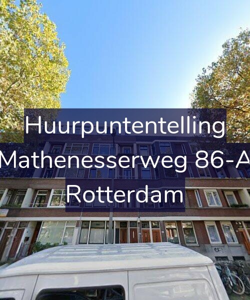 Foto gevel Huurpuntentelling voor Mathenesserweg 86-A, Rotterdam