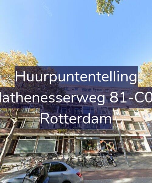 Foto gevel Huurpuntentelling voor Mathenesserweg 81-C03, Rotterdam