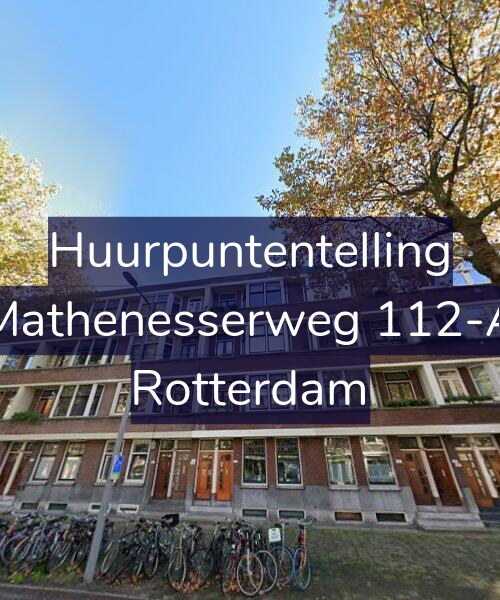 Foto gevel Huurpuntentelling voor Mathenesserweg 112-A, Rotterdam