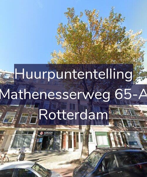 Foto gevel Huurpuntentelling voor Mathenesserweg 65-A, Rotterdam