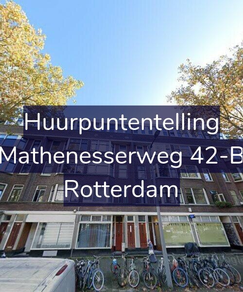 Foto gevel Huurpuntentelling voor Mathenesserweg 42-B, Rotterdam
