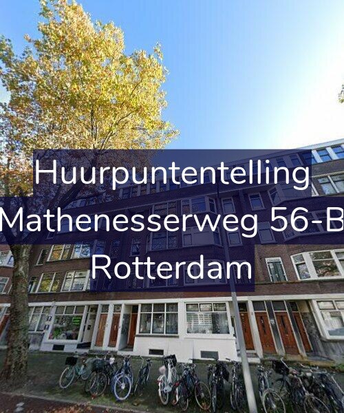 Foto gevel Huurpuntentelling voor Mathenesserweg 56-B, Rotterdam