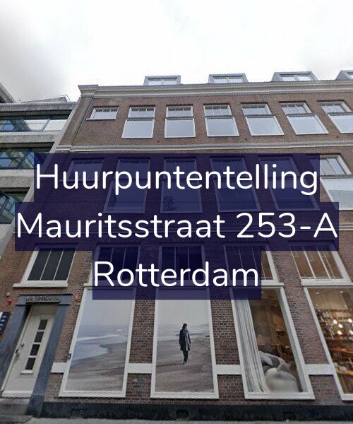 Foto gevel Huurpuntentelling voor Mauritsstraat 253-A, Rotterdam
