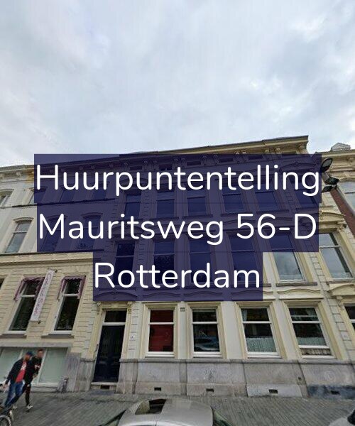 Foto gevel Huurpuntentelling voor Mauritsweg 56-D, Rotterdam