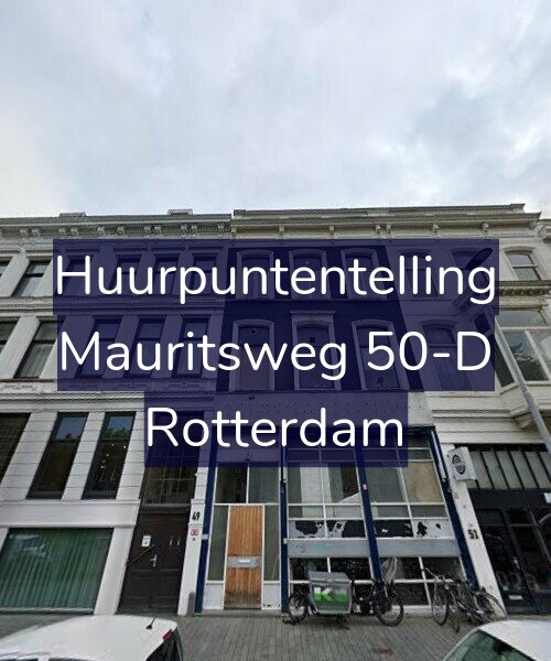 Foto gevel Huurpuntentelling voor Mauritsweg 50-D, Rotterdam