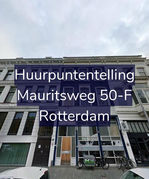 Foto gevel Huurpuntentelling voor Mauritsweg 50-F, Rotterdam