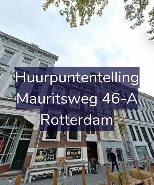 Foto gevel Huurpuntentelling voor Mauritsweg 46-A, Rotterdam