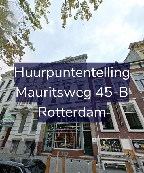 Foto gevel Huurpuntentelling voor Mauritsweg 45-B, Rotterdam