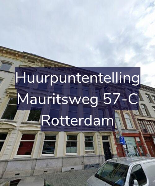 Foto gevel Huurpuntentelling voor Mauritsweg 57-C, Rotterdam