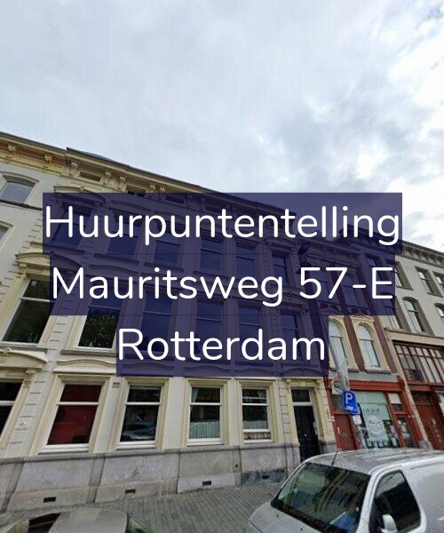 Foto gevel Huurpuntentelling voor Mauritsweg 57-E, Rotterdam
