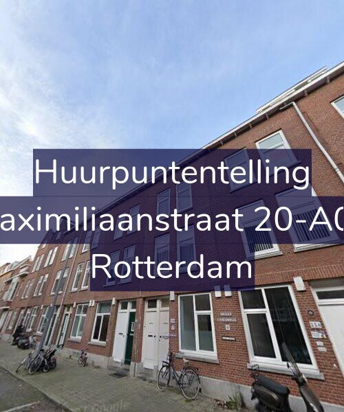Foto gevel Huurpuntentelling voor Maximiliaanstraat 20-A02, Rotterdam