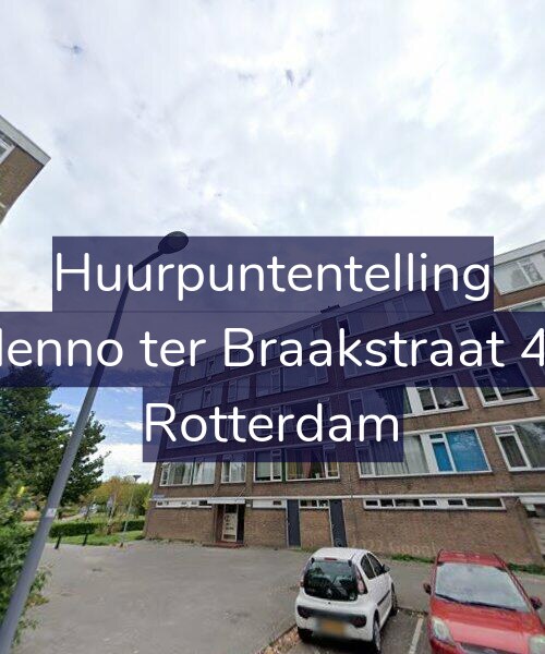 Foto gevel Huurpuntentelling voor Menno ter Braakstraat 47, Rotterdam