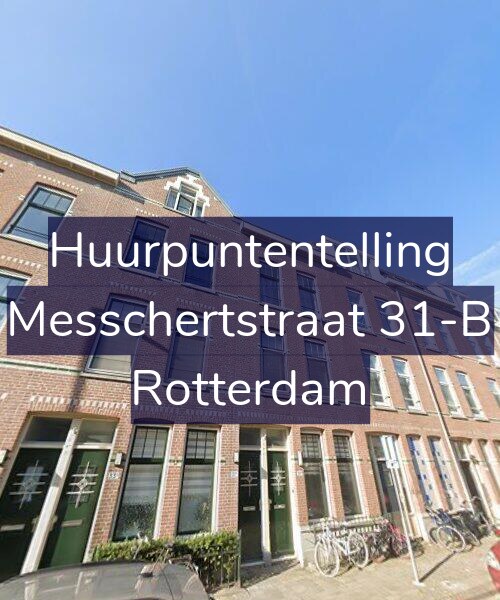 Foto gevel Huurpuntentelling voor Messchertstraat 31-B, Rotterdam