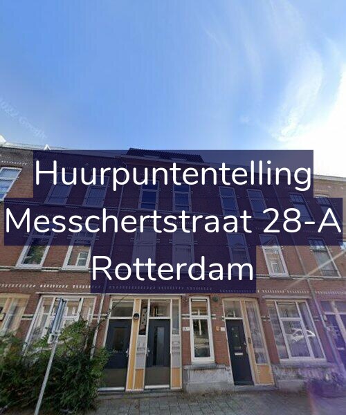 Foto gevel Huurpuntentelling voor Messchertstraat 28-A, Rotterdam