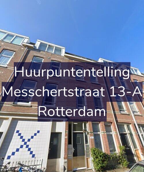 Foto gevel Huurpuntentelling voor Messchertstraat 13-A, Rotterdam