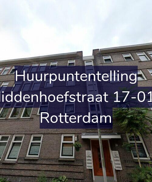 Foto gevel Huurpuntentelling voor Middenhoefstraat 17-01L, Rotterdam