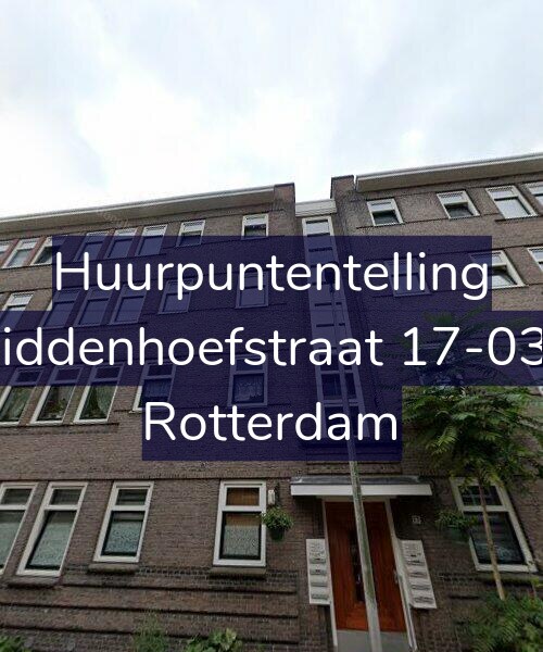 Foto gevel Huurpuntentelling voor Middenhoefstraat 17-03R, Rotterdam