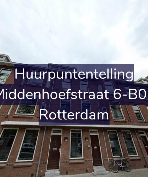 Foto gevel Huurpuntentelling voor Middenhoefstraat 6-B02, Rotterdam